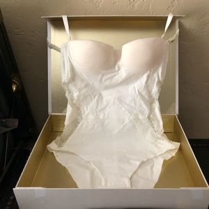 NWOT La Perla White Lycra Bodysuit
